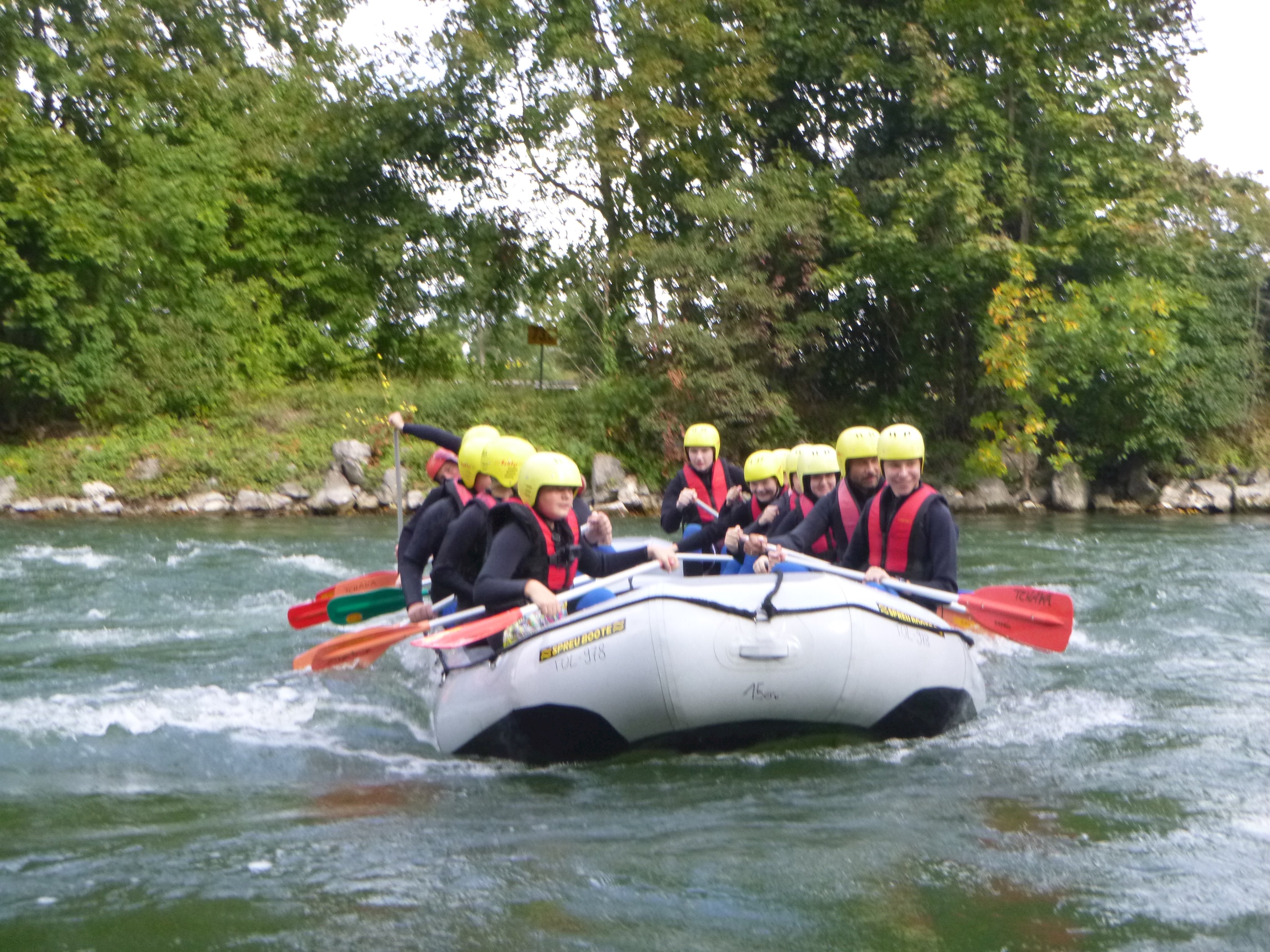 Teambuilding-Amperpaddeln